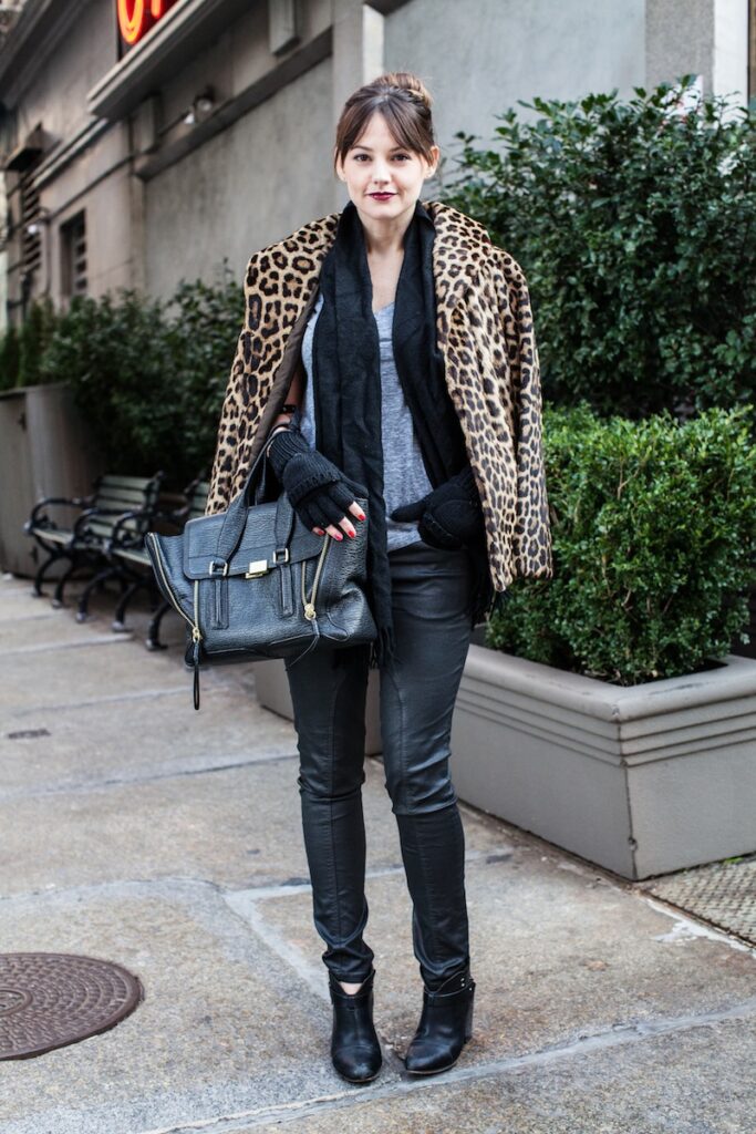 leopard coat