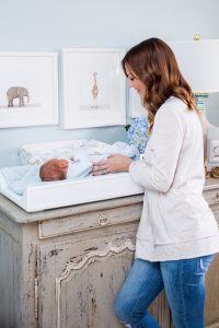 House of Harper shares her baby must-have, the hatch baby changing table.