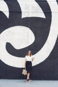 how to style the clementine fleurette top by draper james