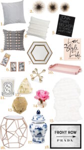 shopping guide to decorate your home under $100