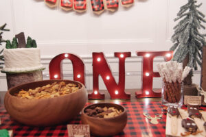 ONEderful ONEdeerland Lumber Jack theme birthday party