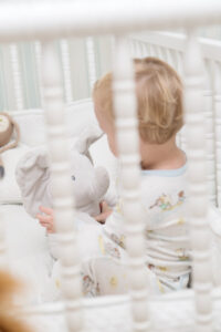 boy nursery, target crib